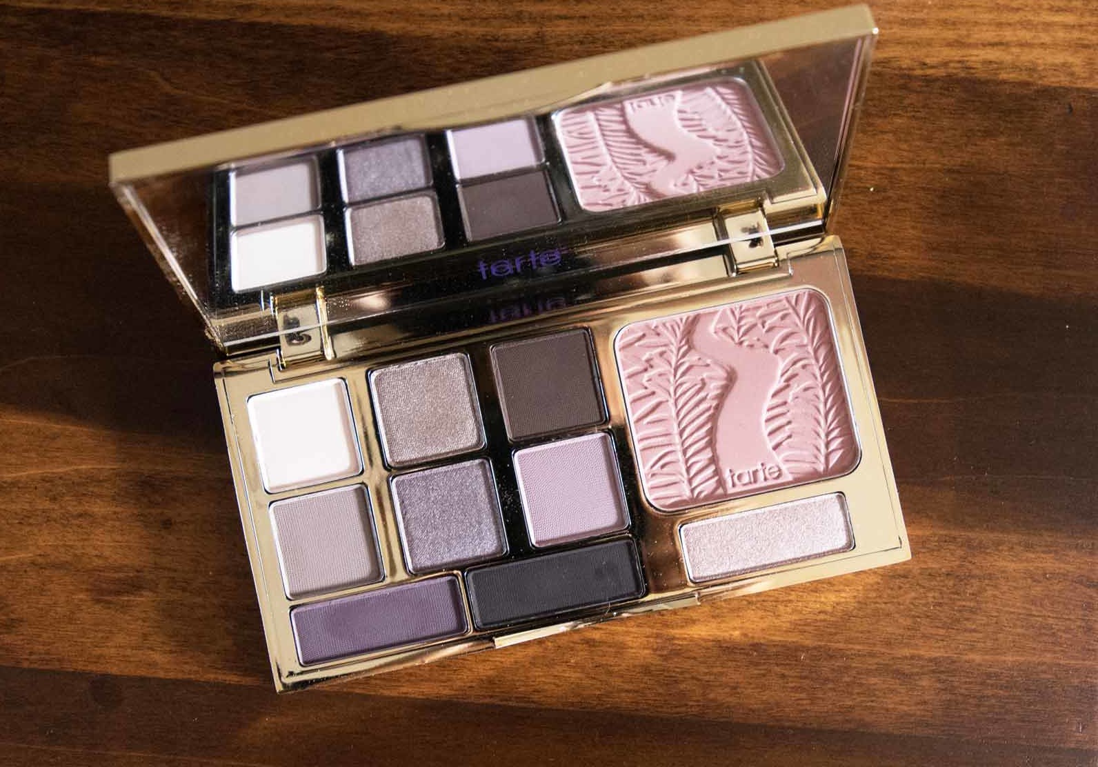 Tarte Energy Noir Eye & Cheek Palette Review, Swatches