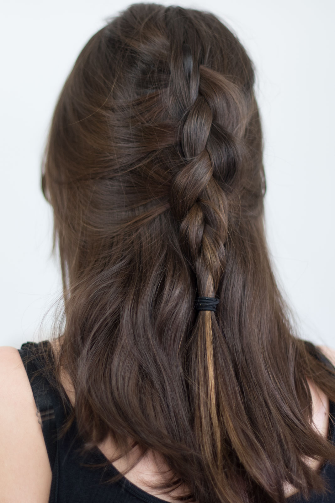 Easy Everyday Hair HalfUp Dutch Braid Tutorial Jessoshii