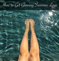 how to get glowing smooth summer legs