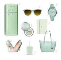 seafoam green home decor, accessories, and beauty