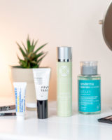 my pre-makeup essentials - Karyng Complete, Sesderma Sensyses Cleanser Sebum, Joanna Vargas Eye Cream