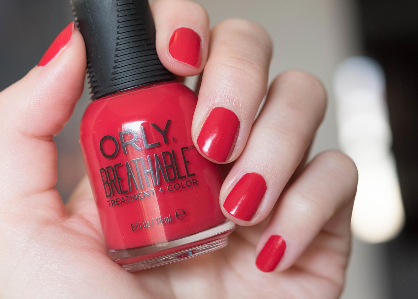 10. Orly Breathable Treatment + Color Nail Polish in "Rose Water" - wide 5