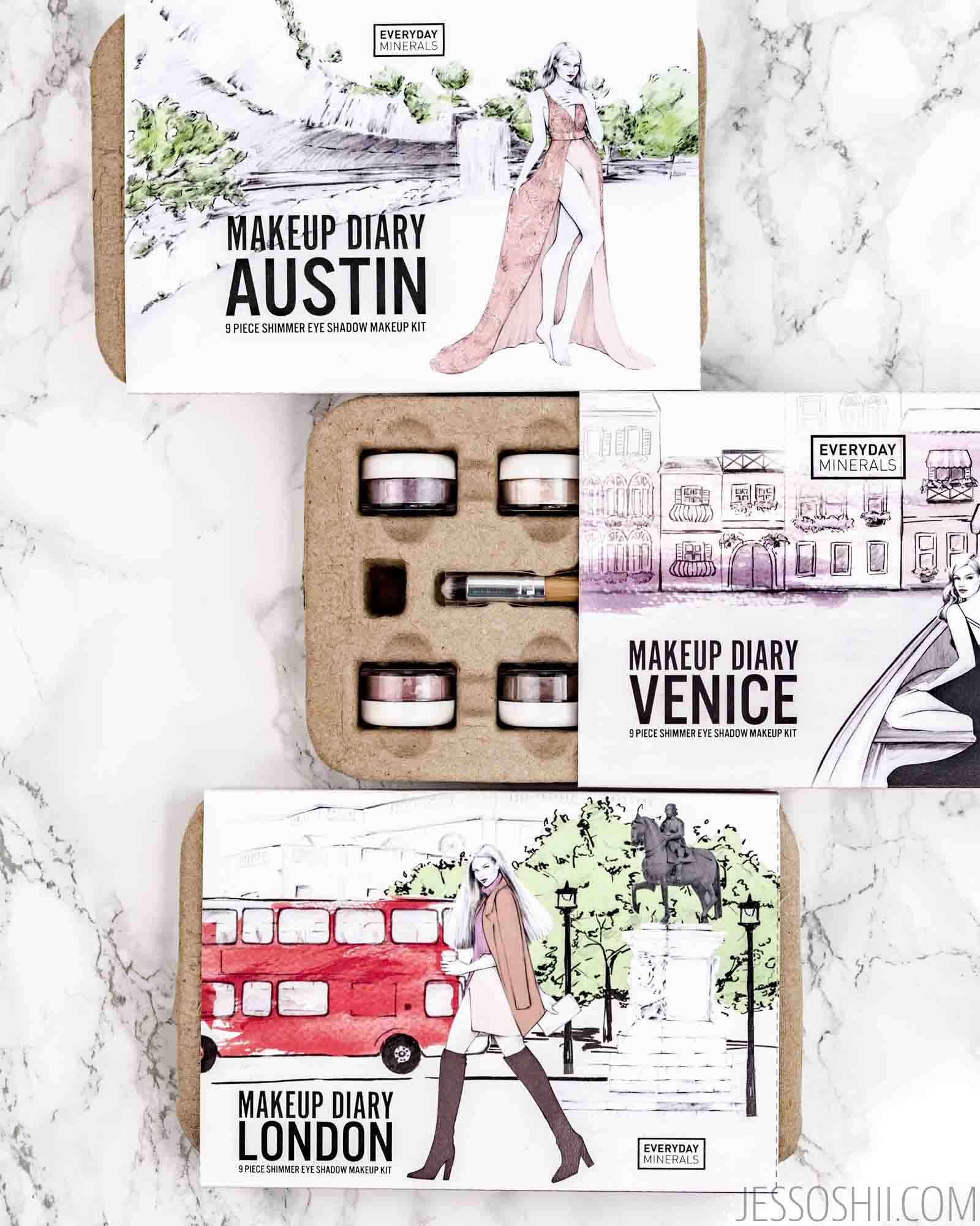 REVIEW | Everyday Minerals Makeup Diaries: London, Venice, Austin - Jessoshii