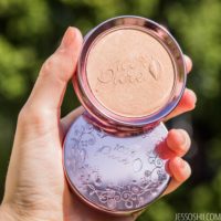100 Percent Pure Gemmed Luminizer in Rose Gold review and swatches