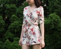 Outfit of the Day | Pretty Floral Playsuit