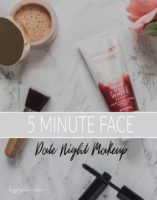 5 minute face date night makeup tutorial
