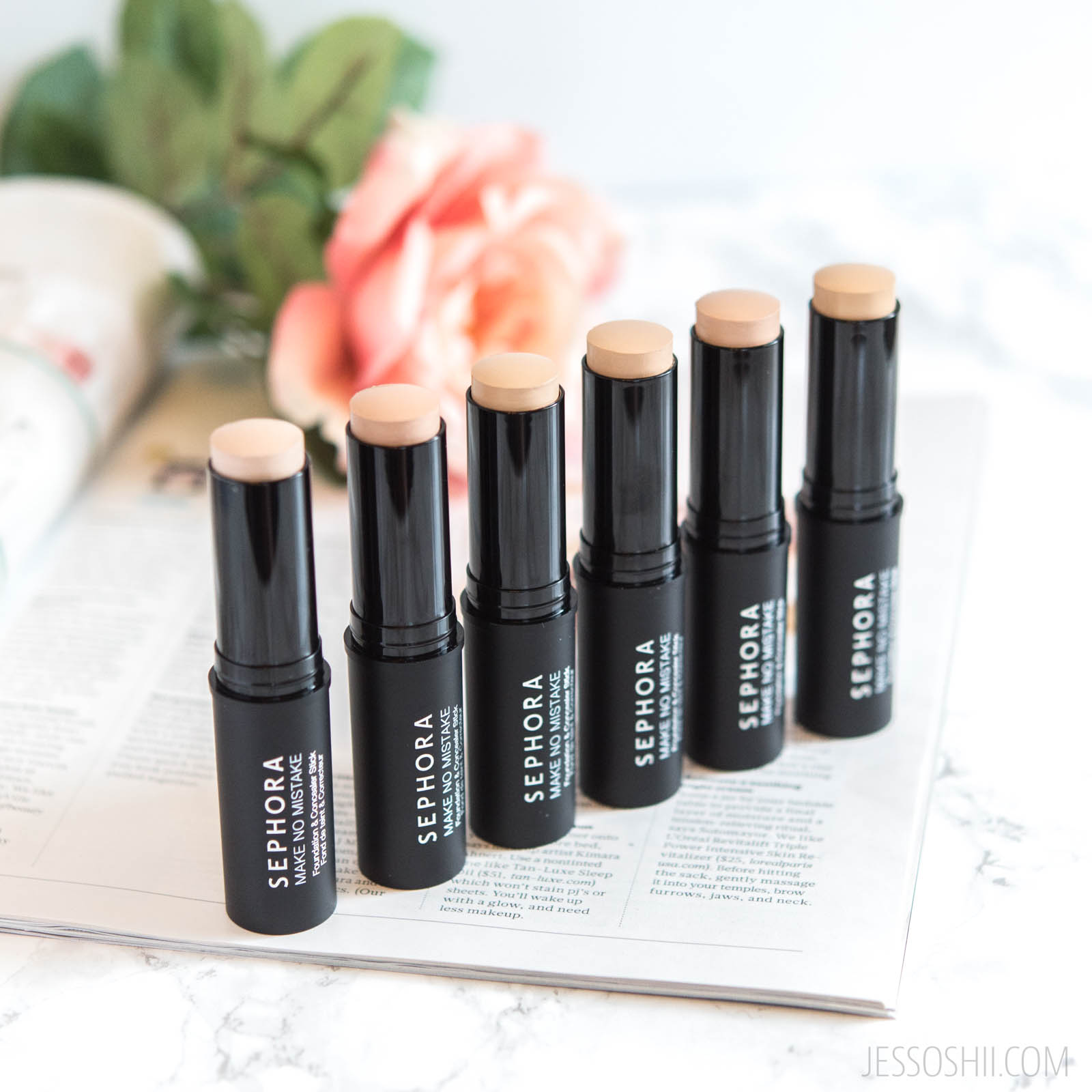 REVIEW: Sephora Make No Mistake Foundation Sticks ...