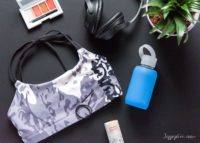What's in My Gym Bag - Reusable Glass Water Bottle