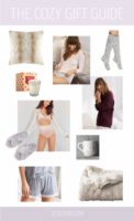 cozy gift guide - loungewear, decor