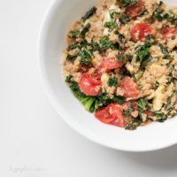 Egg, Quinoa & Kale Bowl recipe
